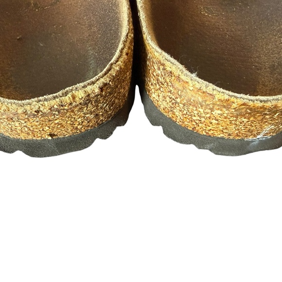 Birkenstock Granada Strap Sandals Leather Sand Beach Nubuck Sz.40 - Picture 5 of 9